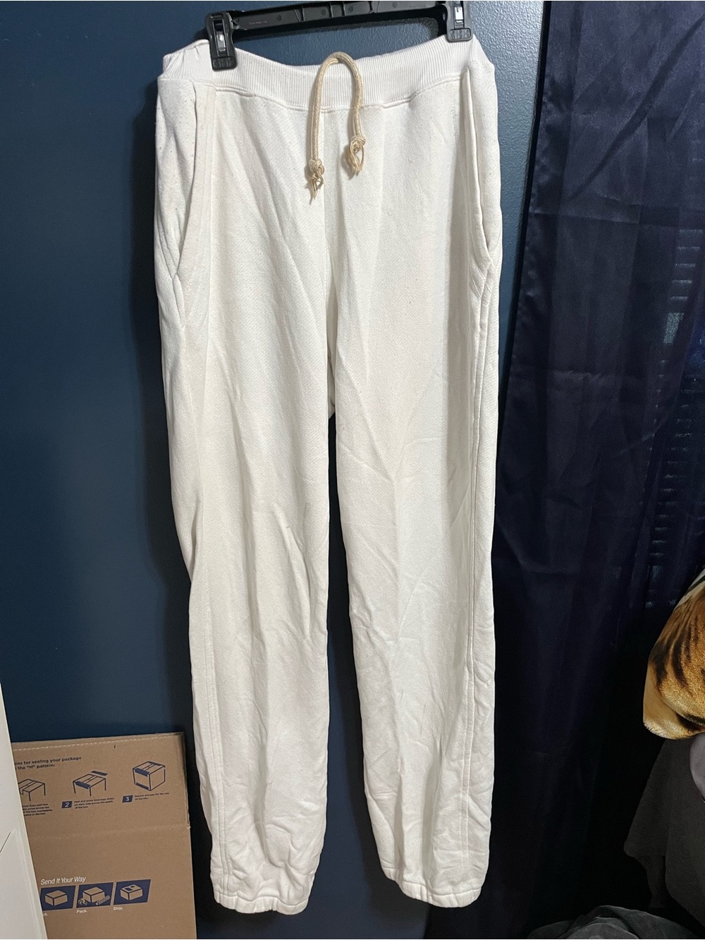 Acne Studios White Sweatpants